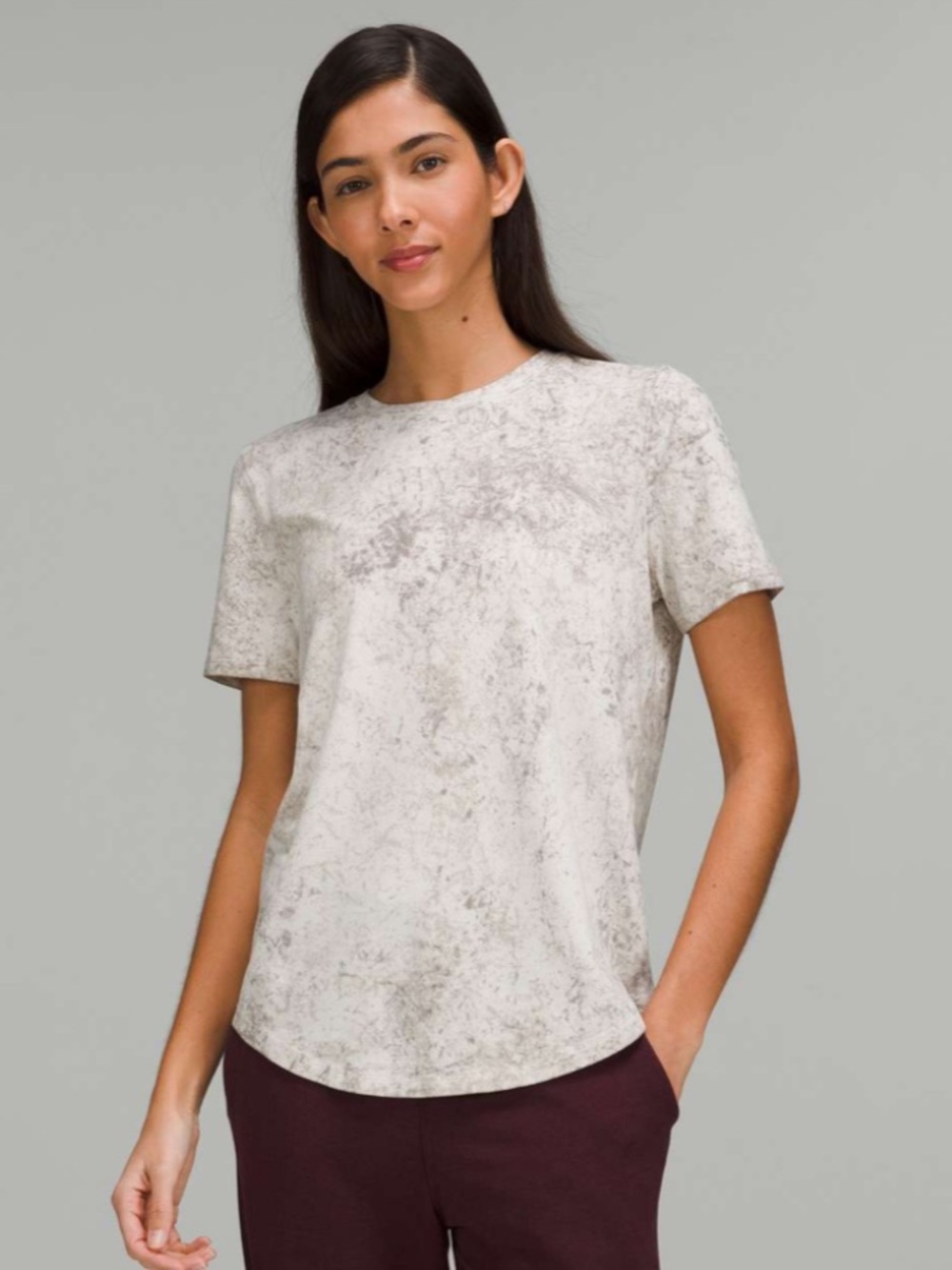 lululemon athletica Love Crew T-Shirt - Cirrus Wash White size 10/12